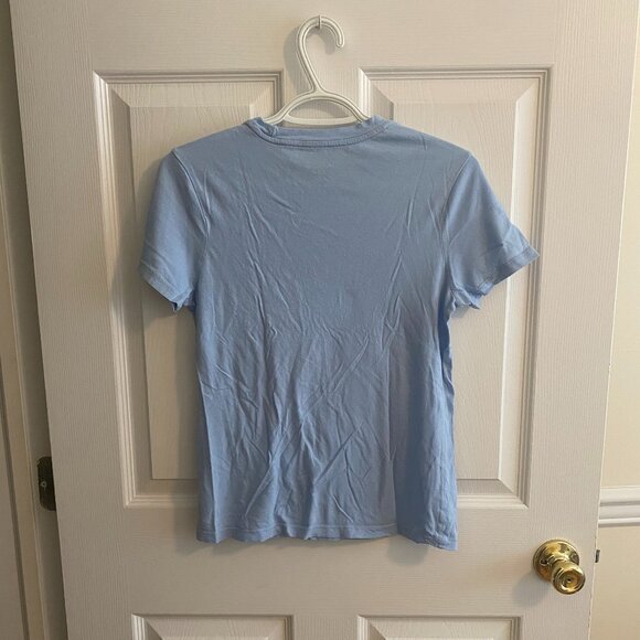 A NEW DAY Pale Blue Crew Neck Short Sleeve T Shirt Size XS - Picture 5 of 6